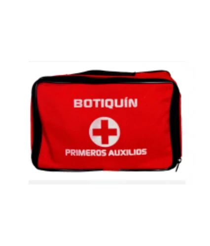 Botiquin con 18 elementos reglamentarios